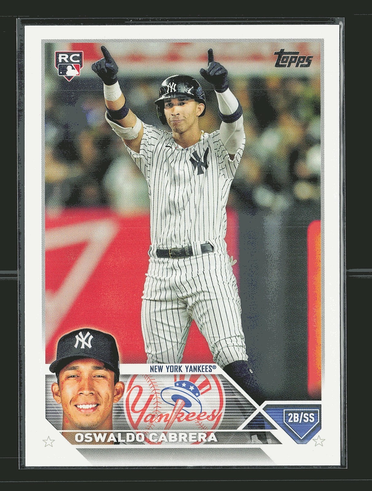 2023 Topps Series 2 - Oswaldo Cabrera #487 (RC)