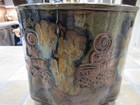 Brutalist Rustic Unique Mayan/Peru/Aztec Pottery RARE piece signed by Artist — photo 3