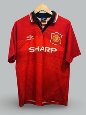 Authentic MUFC Umbro 1994-96 Home Kit. Medium. 9.5/10 Condition. Vintage Utd.