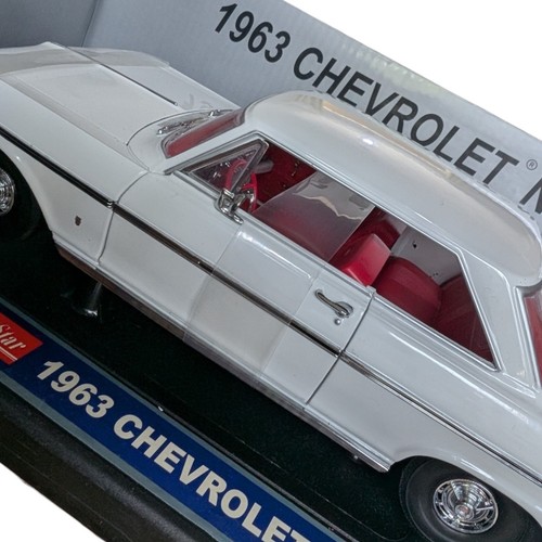 Vintage Sun Star Chevrolet Nova 1963 1:18 Scale Die Cast - Picture 14 of 20