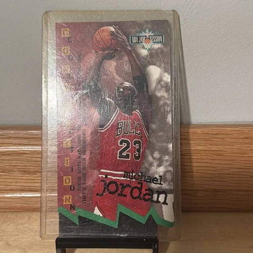 1995-96 Fleer NBA Jam Session Michael Jordan - #D13 Die-Cut Chicago Bulls