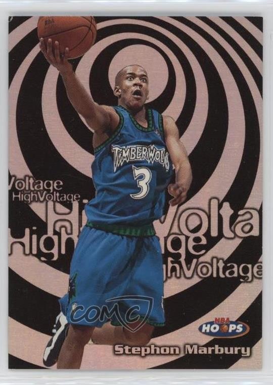 1997-98 NBA Hoops High Voltage Stephon Marbury #11HV 4at