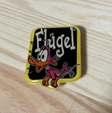 Fl&uuml;gel Ansteckpin Pin Anstecker Festival Holland Niederlande blinkend