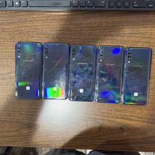 Lot of 5 Samsung Galaxy A50 SM-A505U - 64 GB - Verizon Black (Unlocked) *Read*