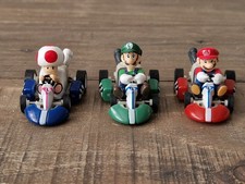 SUNTORY Coffee Mariokart Collection Pull Back Kart Mario Luigi Toad Nintendo