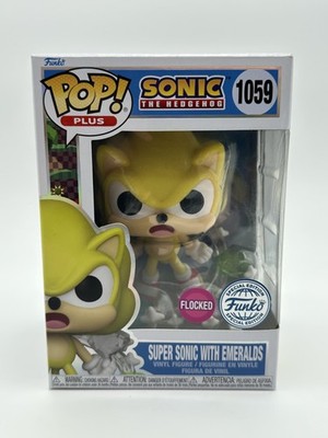 Funko Pop Sonic The Hedgehog Super Sonic With Emeralds #1059 Special Edition