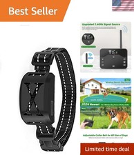 Waterproof Wireless Dog Fence with Remote Training Collar - 2025 Upgrade