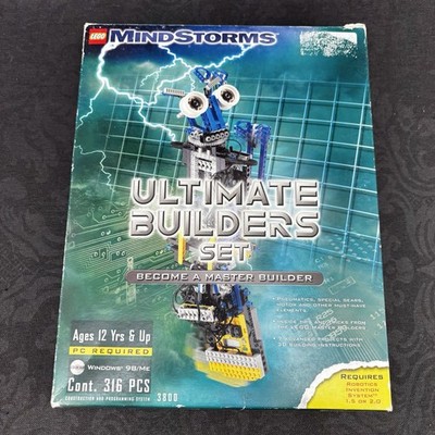 LEGO MINDSTORMS: Ultimate Builders Set 3800 Used Box CD