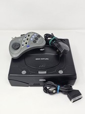 Sega Saturn Console (MK-80200A) – Used – Partially Tested With Cables & Control