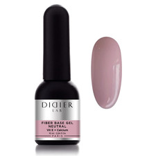 Premium Fiber Base Gel Polish Neutral - LED UV Gel Base Coat - Long Lasting Soak