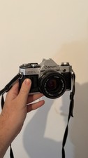 Canon AE-1 35mm SLR Film Camera with Canon 50MM Lens, Silver, 150g, 12x18x24cm