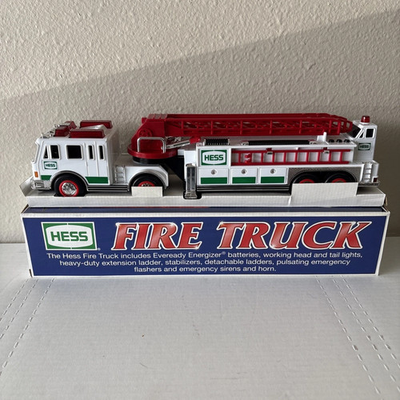 #ad 2000 Hess Fire Truck With Box BRAND NEW $22.88