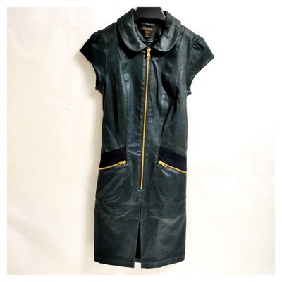 Louis Vuitton Dress Ladies Cotton Polyurethane 3981525