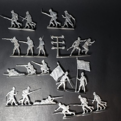German Sailors Fighting , Berliner Zinnfiguren