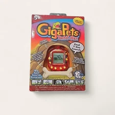 Giga Pets Tech T-Rex Digital Virtual Dinosaur Pet Toy, Red, Collector’s Edition