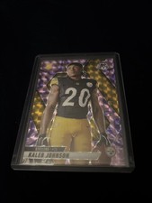 2025 Panini Mosaic - Rookie Variations Kaleb Johnson #289 Camo Pink Mosaic Prizm
