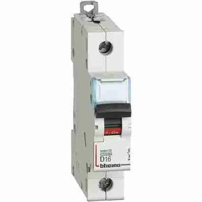 BTIFH81D16 Interruttore magnetotermico modulare BTDIN100 1P curva D - In= 1