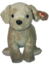 Ty Classic Plush TOFFEE the Tan Brown Puppy Dog 14" NEW MWMTs Stuffed Animal Toy