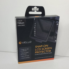 Vello SPSO-ND800 Snap-On Glass LCD Screen Protector for Nikon D800, D800E  D810