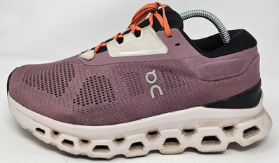 On Cloudstratus 3 Women Size 9.5 Quartz Lily Athletic Running Shoes Sneakers