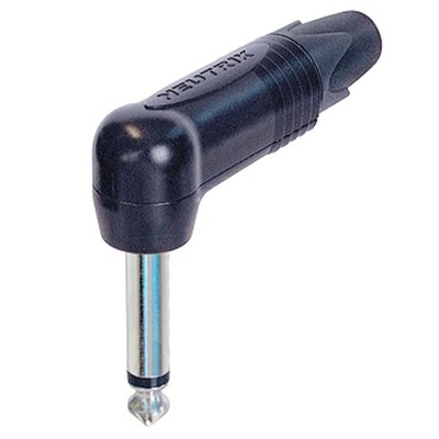 Neutrik NP2RX-BAG, Winkelklinke, Kabelstecker, geeignet für Audio- und