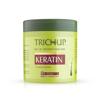 Trichup Keratin Hair Mask 500ml | Repairs Split Ends & Smoothens Hair