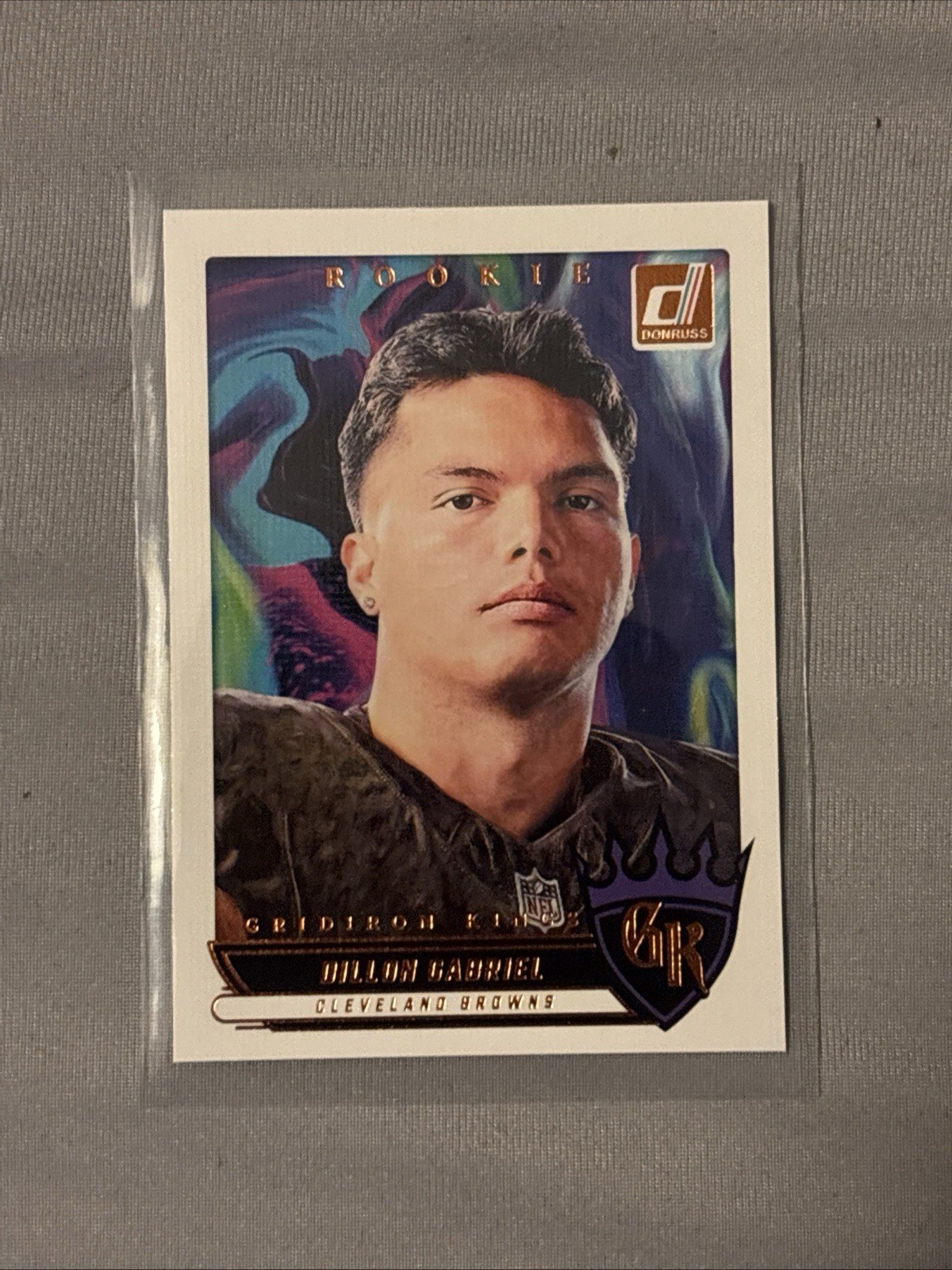 DILLON GABRIEL 2025 Donruss 🏈 GRIDIRON KINGS Rookie Insert #RGK-DGL BROWNS