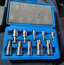 Neiko Bit Socket Set | 10 Piece - M9 to M18