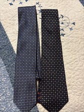 Lot of 2 Tommy Hilfiger Multi-Color Silk Classic Ties