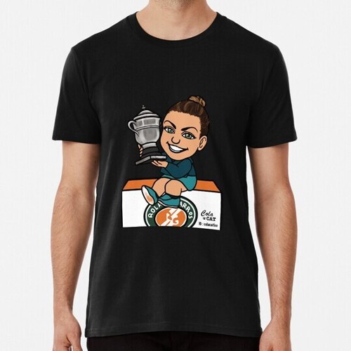 Simona Halep French Open Cute Version S to 5XL Made in the USA TShirt