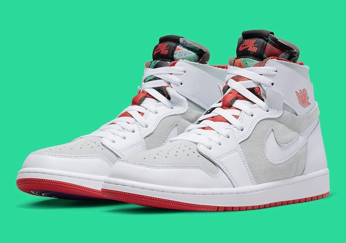 Men's Size 13 Nike Air Jordan 1 High Zoom Air CMFT 'Hare Men's Size 13 Nike Air Jordan 1 High Zoom Air CMFT 'Hare