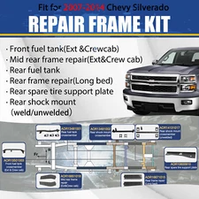 For 2007-2014 chevy Silverado & GMC Sierra Frame Replacement  & Crossmember Kit