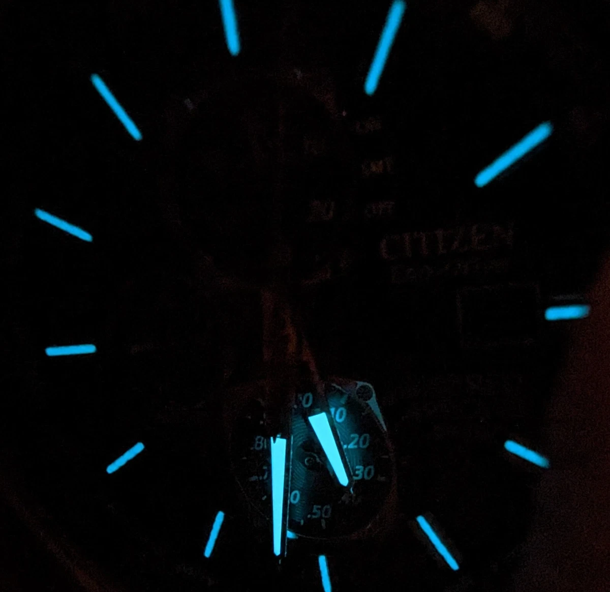Citizen Red Arrows Chronograph Sapphire Men's Watch Leather