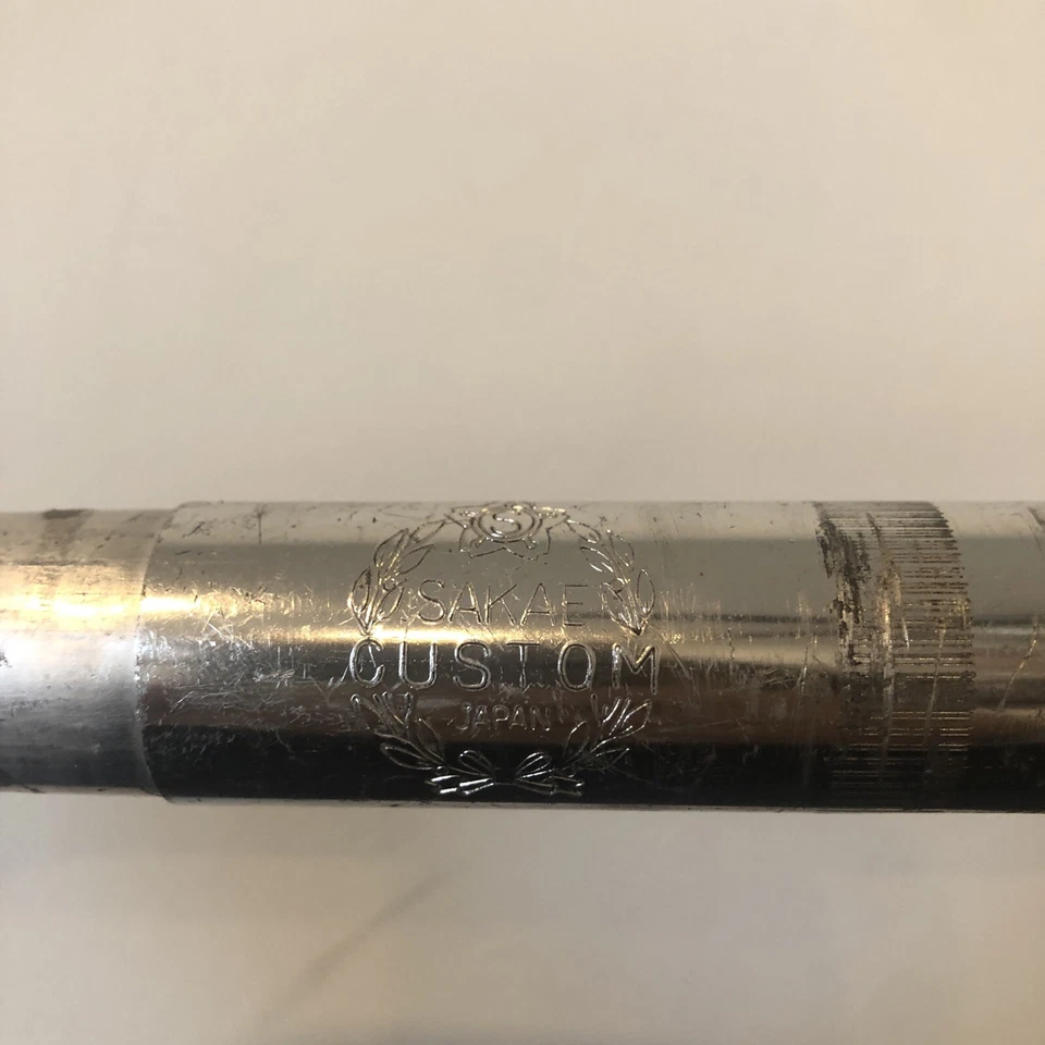 Manillar Sakae Vintage Japón Road Champion Drop Bar 39 cm Racing Touring Foto 2 de 4