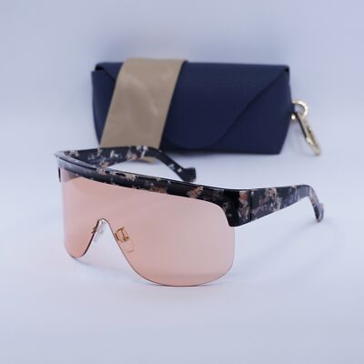 New LOEWE LW40034U 55S Colored Havana/Bordeaux --130 Sunglasses
