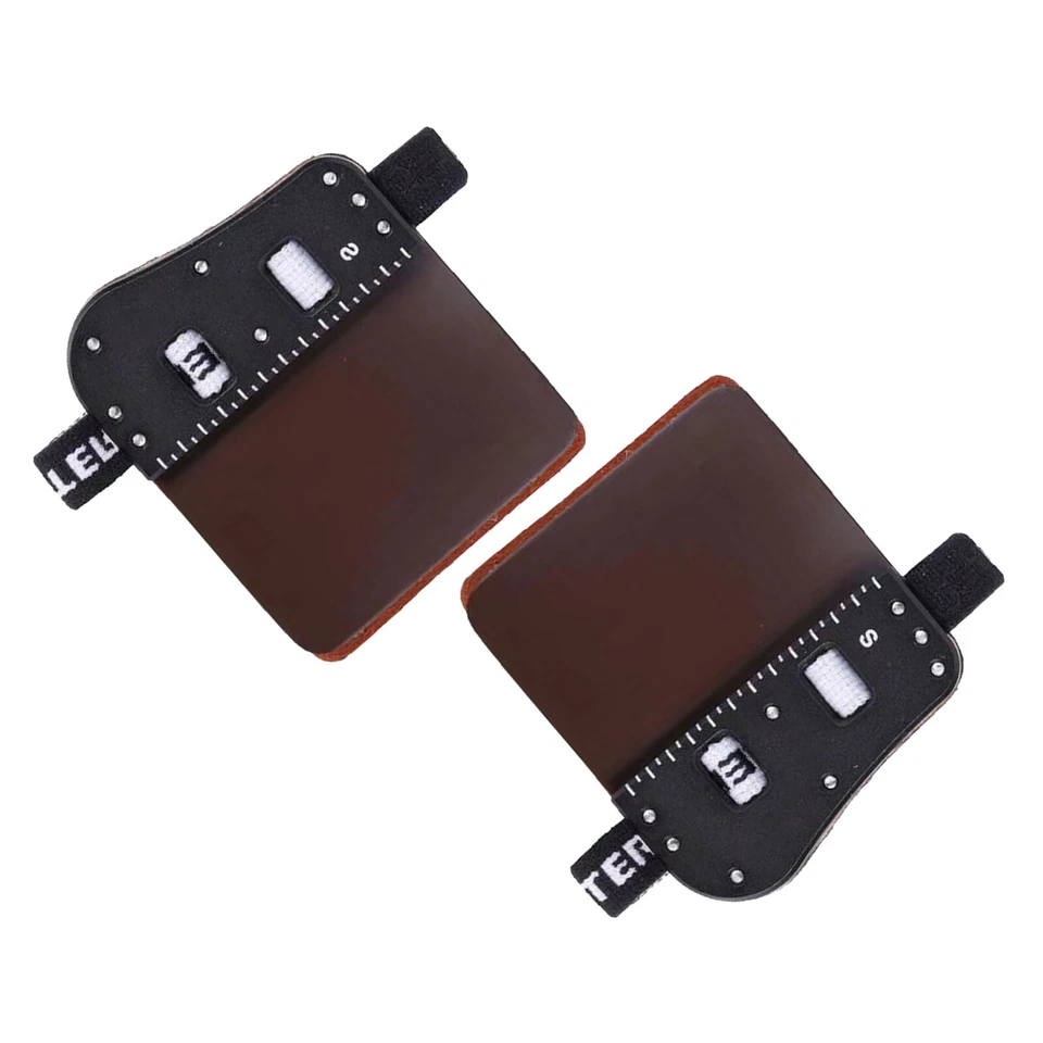 Barebow Finger Tabs Guard Bow Protector Gear Cow Leather Archery Shooting RH LH - Image 4 of 4