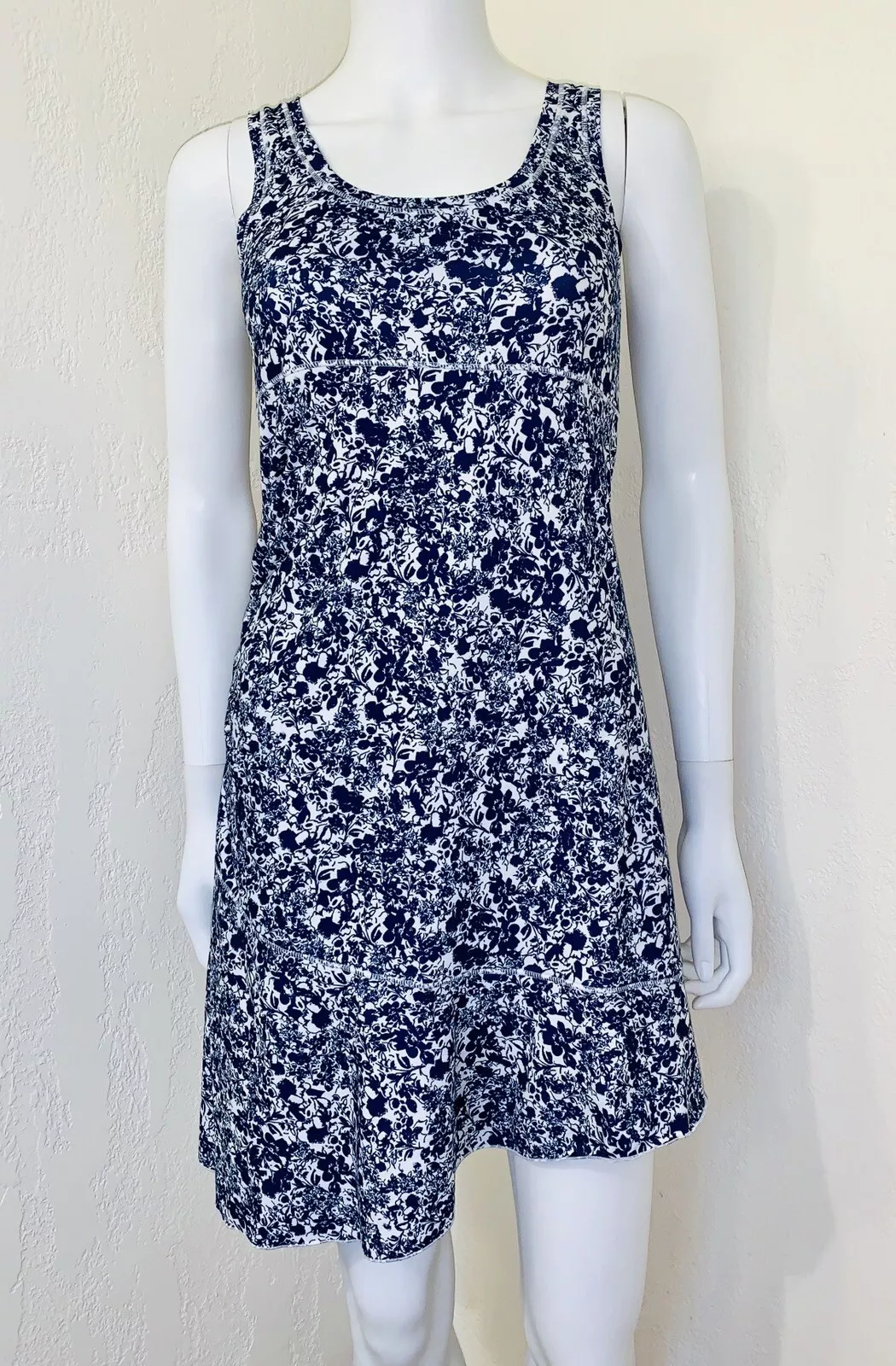 lole mirtillo flowers sleeveless ruched asymmetric 
