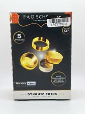 FAO Schwarz Dynamic Coins Magic Trick Set. Fast Shipping.