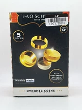 FAO Schwarz Dynamic Coins Magic Trick Set. Fast Shipping.
