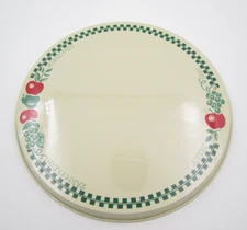 Farm Fresh Homemade Apple Stove Top Cover Burner Sz 10 3/8" (Interior)