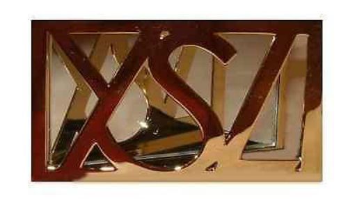 100% AUTHENTIC RARE Exclusive YSL COUTURE GOLD JEWELLED Logo PURSE TRAVEL MIRROR - Picture 8 of 11