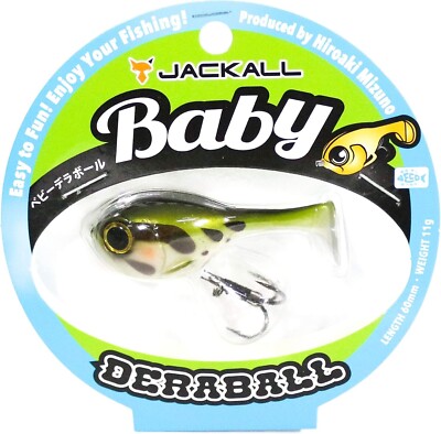 JACKALL BABY DERABALL Soft Plastic Swimbait Tonosa Mag JAPAN