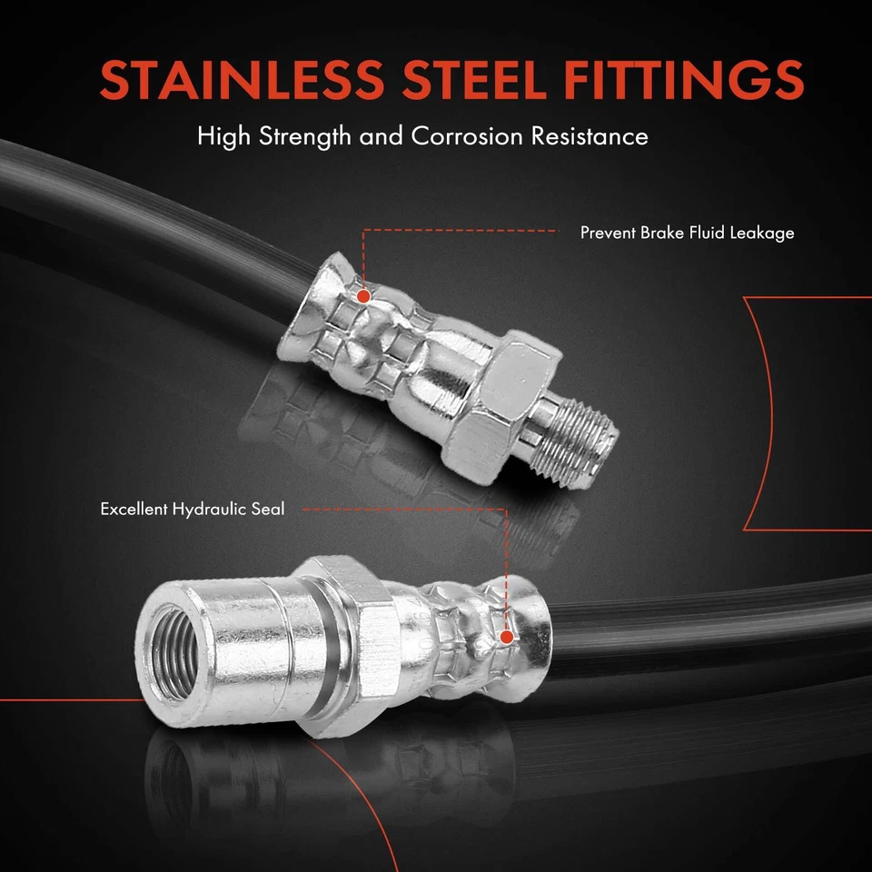 Nueva manguera hidráulica de freno central trasero para Toyota Land Cruiser 1971-1980 BJ40 FJ56 Foto 4 de 4