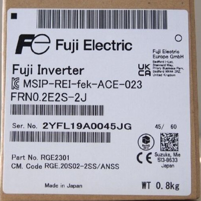 FUJI FRN0.2E2S-2J FRENIC-Ace inverter FRN0.2E2S2J Factory stored item