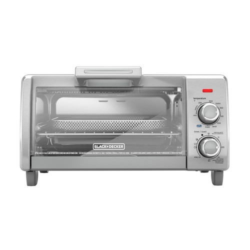 BLACK+DECKER TO1787SS "Crisp 'N Bake" Air Fry 4 Slice Toaster Oven