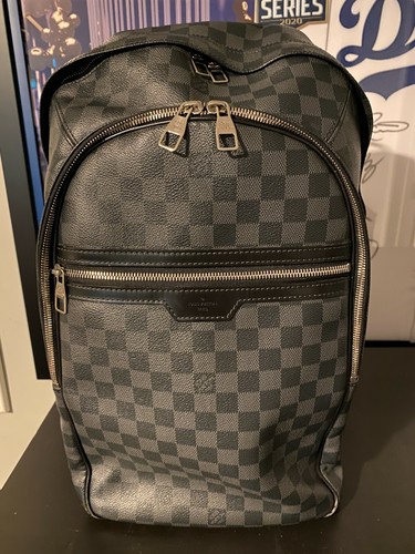 Luscious Carelessness Lil Louis Vuitton Michael Backpack Black Grey Canvas Damier Graphite Travel Bag | eBay Luscious Carelessness Lil Louis Vuitton Michael Backpack Black Grey Canvas Damier Graphite Travel Bag | eBay
