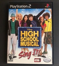 High School Musical Sing It - PlayStation 2 PS2 - Includes Manual & Song Lyrics