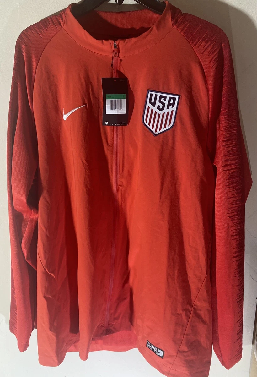 Authentic Nike Team USA Player Issue Warm Up Soccer Jersey Size Men's L