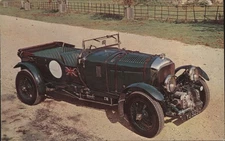 Cars 1928 41/2-litre supercharged BENTLEY Audio-Visual Designs Chrome Postcard