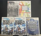 Musical Wii Games: Band Hero Rock Band 2 Rock Band The Beatles Rock Band